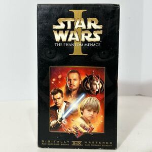 Star Wars The Phantom Menace I VHS Tape